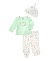 Little Me Floral Heart Set