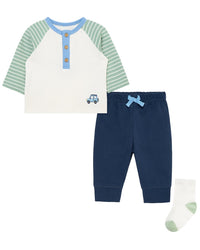 Little Me Little Me Jeep Jogger Set