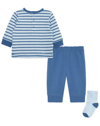 Little Me Little Me Trucks Jogger Set