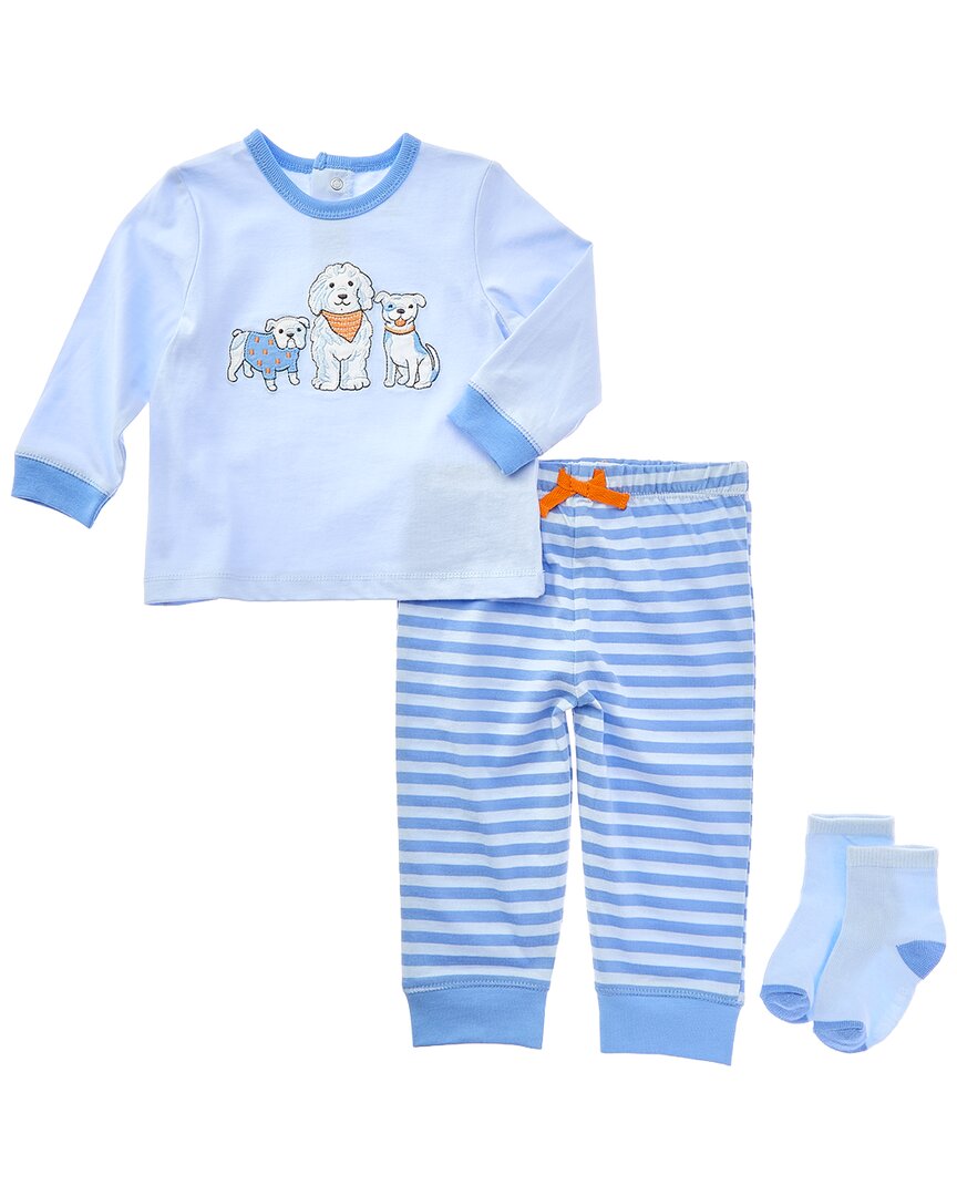 Little Me Little Me Puppies Jogger Set