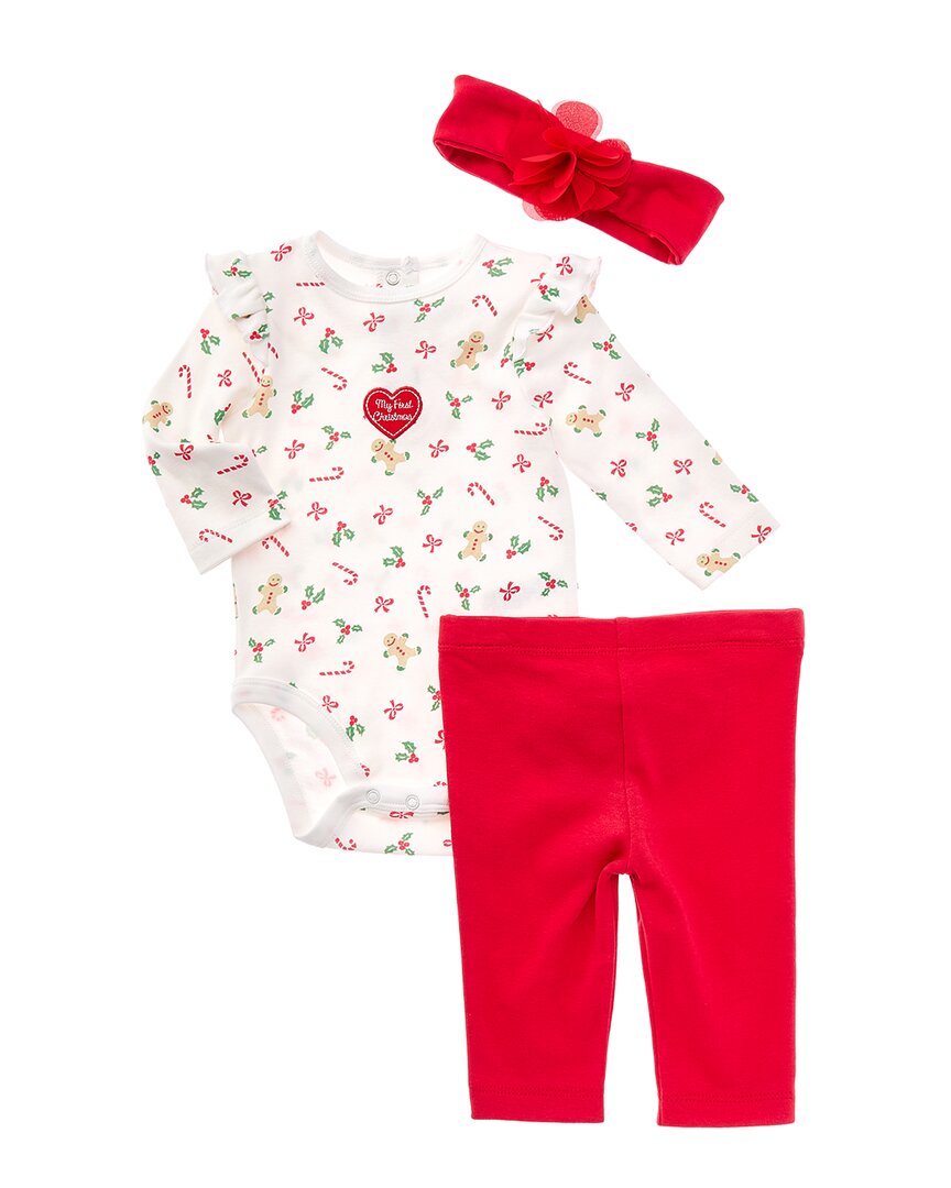 Little Me Holiday Bodysuit Set