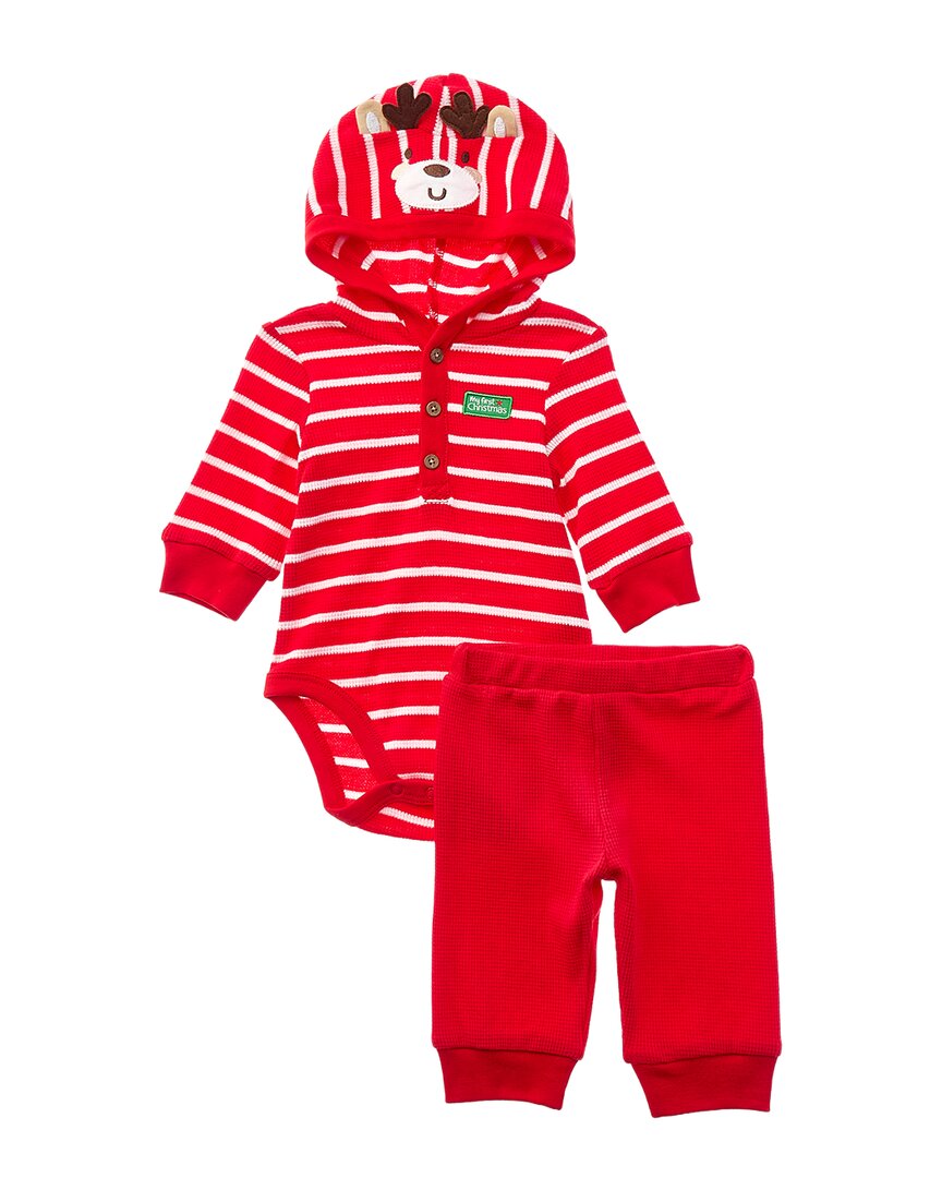 Little Me Reindeer Bodysuit Set