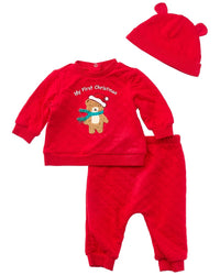 Little Me Little Me Holiday Bear Set