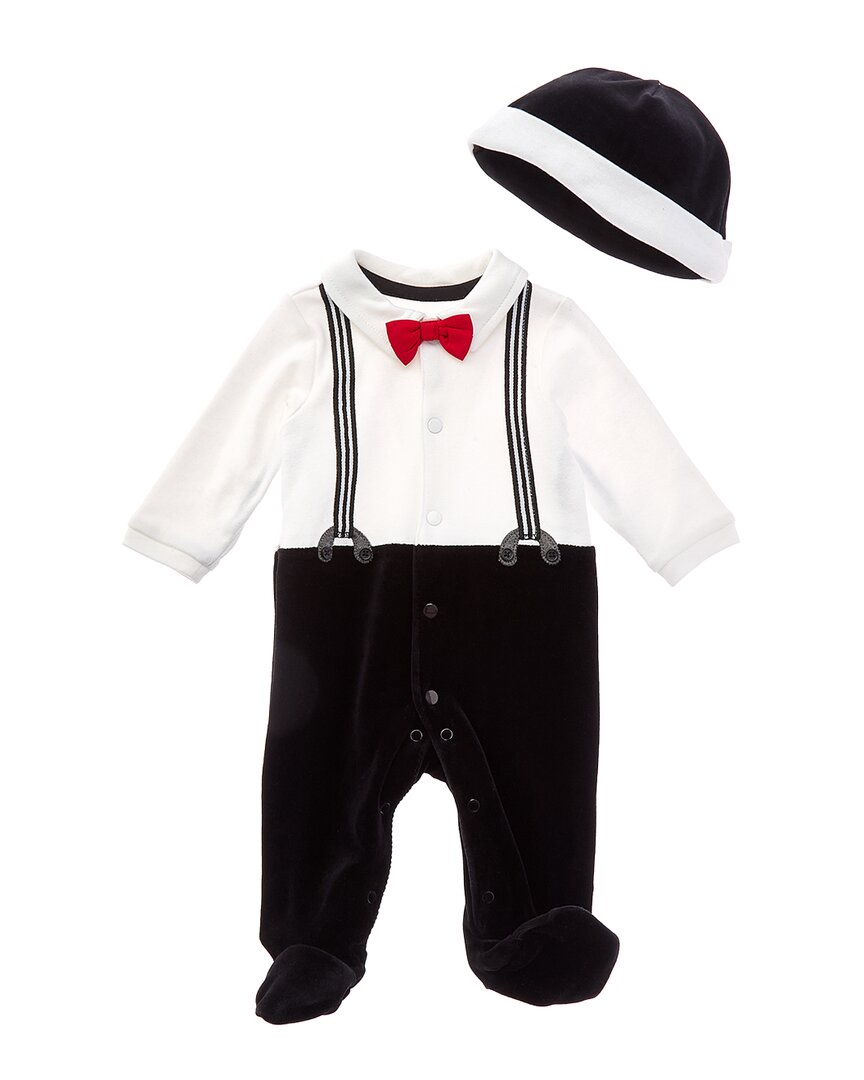 Little Me Party Footie & Hat Set