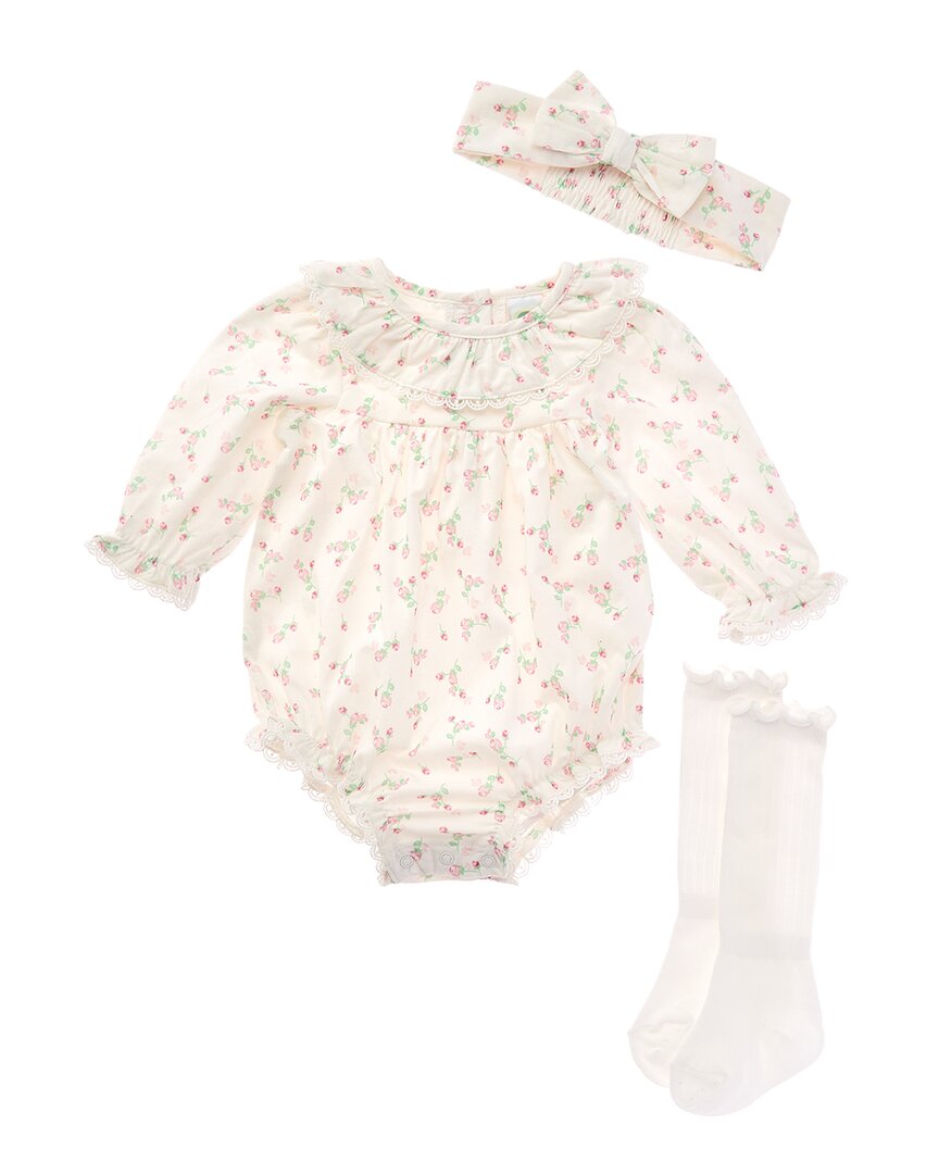 Little Me Little Me Rosebud Bubble Set