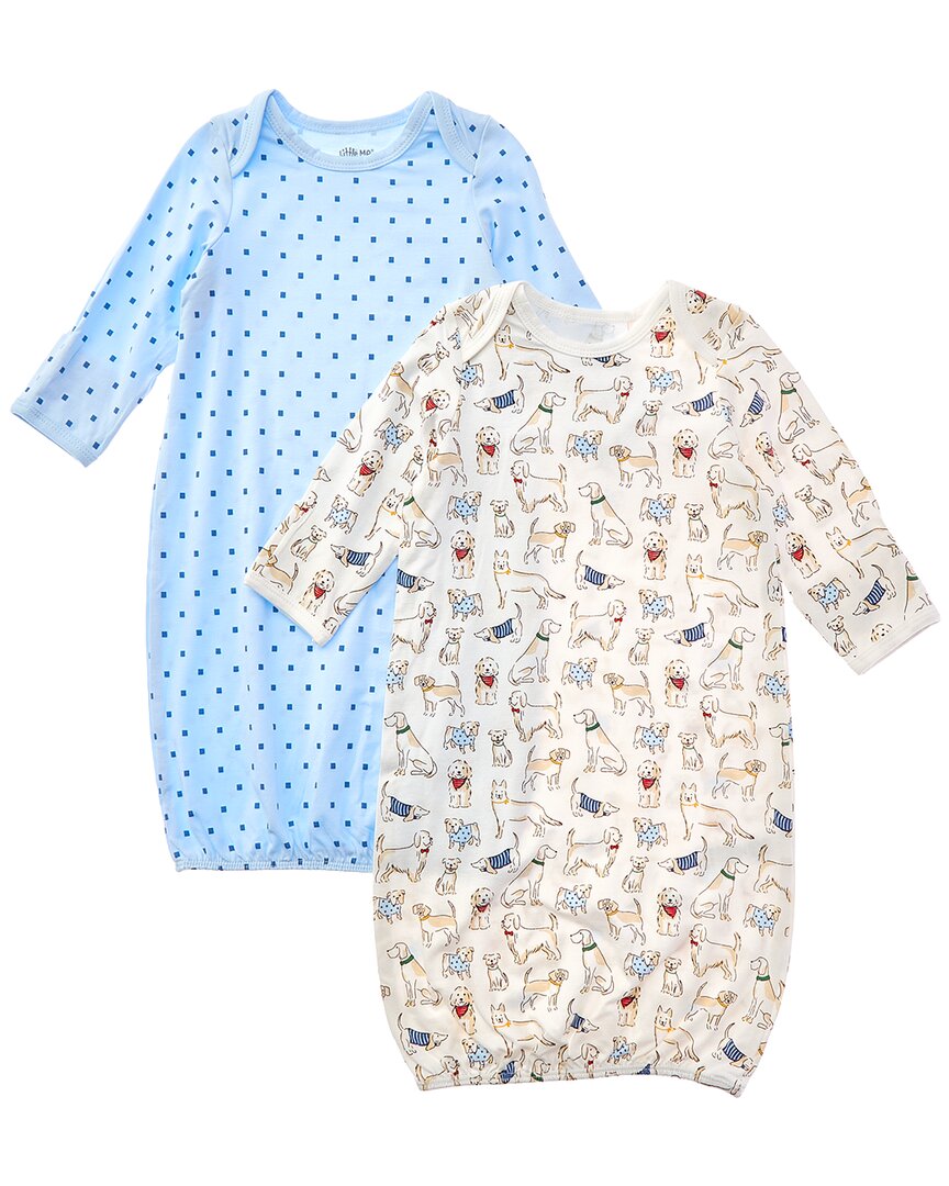 Little Me Little Me 2Pk Pup Parade Gown