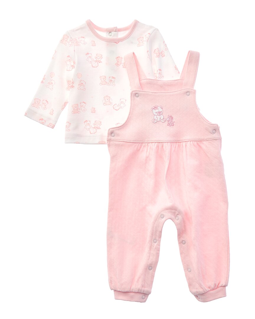 Little Me Little Me Bears Overall Set