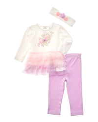 Little Me Floral Tutu Set