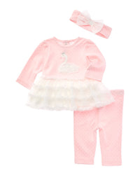 Little Me Little Me Swan Lake Tutu Set