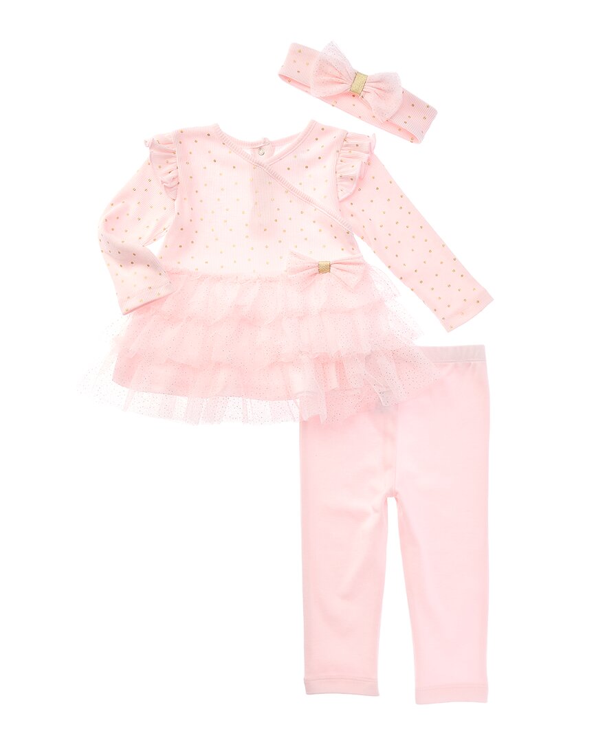 Little Me Dot Shine Tutu Set