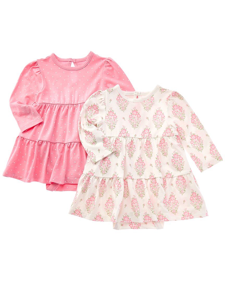 Little Me Little Me 2Pk Floral Bodysuit