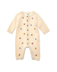 Little Me Fun Floral Coverall