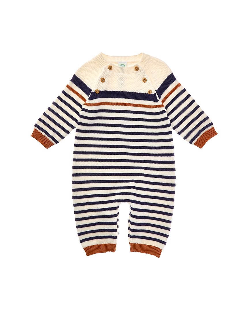 Little Me Block Stripe Coverall