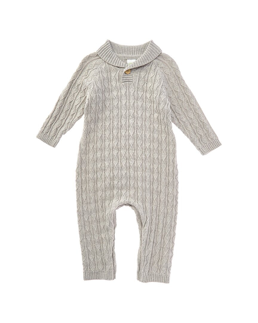 Little Me Diamond Stitch Coverall