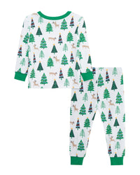 Little Me 2Pc Christmas Tree Pajama Set