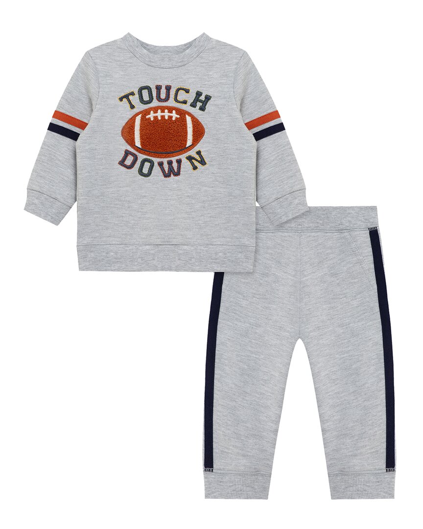 Little Me 2Pc Football Sweatshirt Set