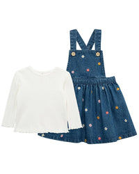 Little Me Floral Jumper Set