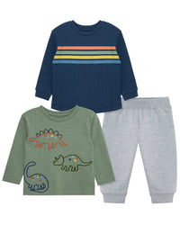 Little Me Little Me 3Pc Dino Play Set