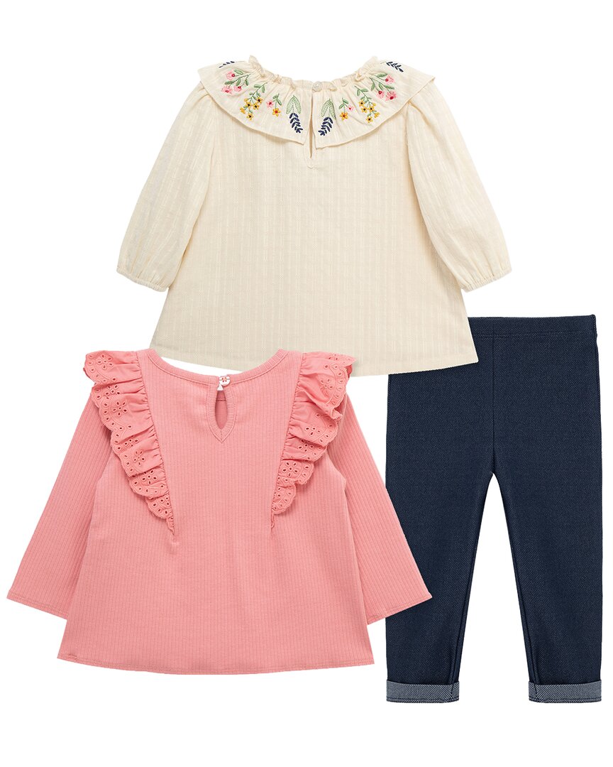 Little Me 3Pc Embroidered Play Set