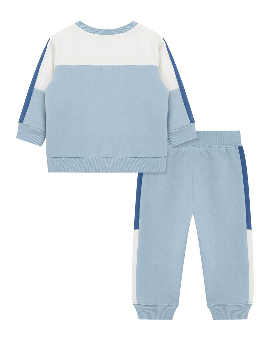Little Me 2Pc Colorblock Sweatshirt Set