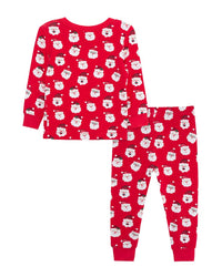 Little Me 2Pc Santa Pajama Set