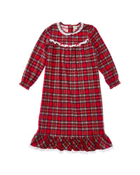 Little Me Little Me Plaid Gown