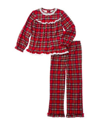 Little Me Little Me 2Pc Plaid Pajama Set