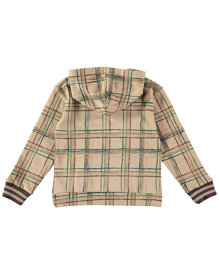 Coco Au Lait Check Plush Sweatshirt