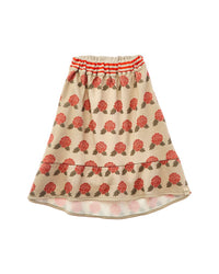 Coco Au Lait Fleece Long Skirt Pink