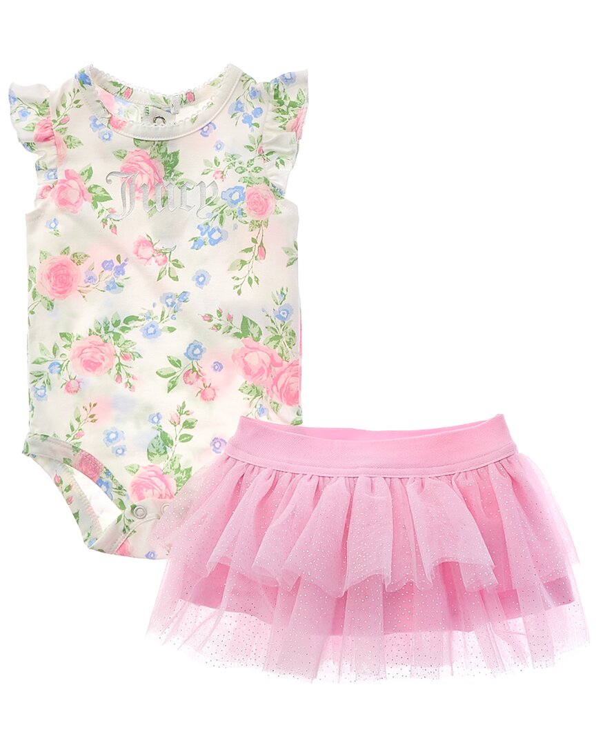 Juicy Couture 2Pc Onesie & Skirt Set
