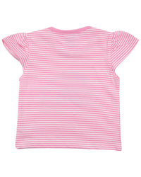 Lilly and Sid Lilly And Sid Rainbow Top & Chambray Trouser Set