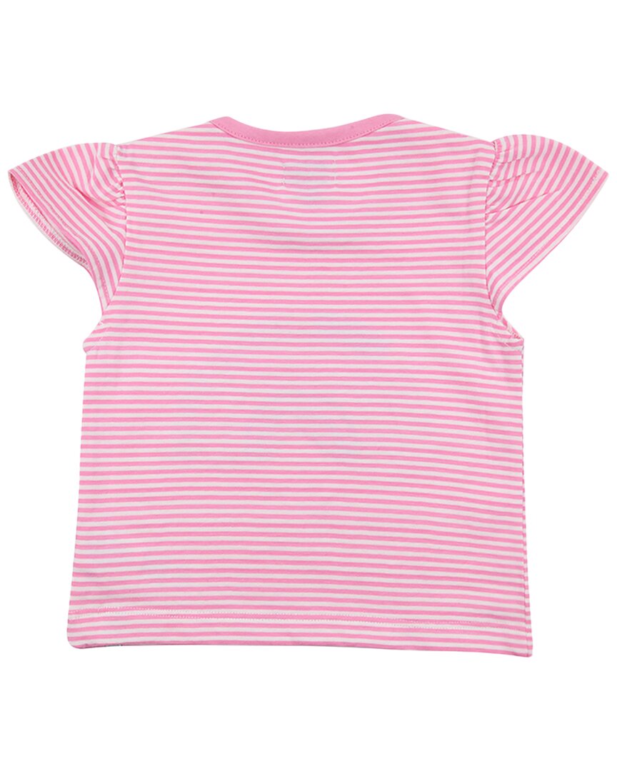 Lilly and Sid Lilly And Sid Rainbow Top & Chambray Trouser Set