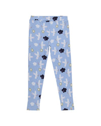 Lilly And Sid 2Pk Betty Bird/Applique Stripe Legging