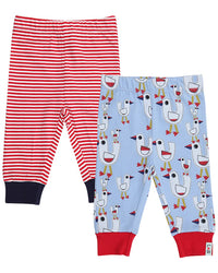 Lilly And Sid Sandy Seagull/Stripe Legging Set