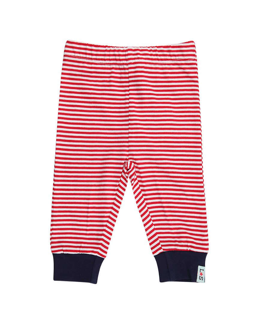 Lilly And Sid Sandy Seagull/Stripe Legging Set