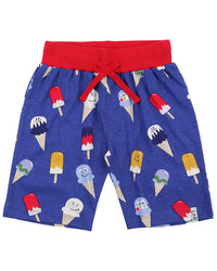 Lilly And Sid 2Pk Happy Ice/Stripe Short