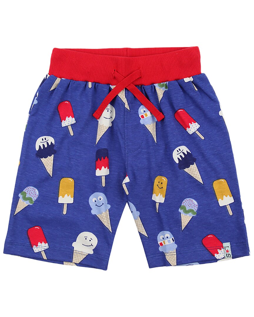 Lilly And Sid 2Pk Happy Ice/Stripe Short