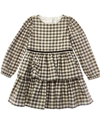 Janie and Jack Janie And Jack Gingham Shimmer Dress