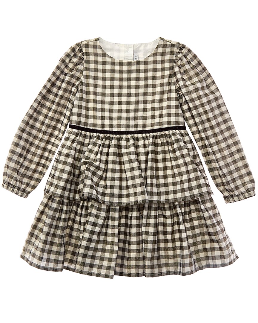 Janie and Jack Janie And Jack Gingham Shimmer Dress