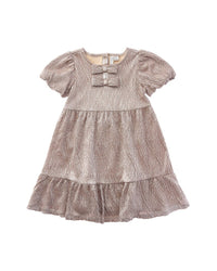 Janie and Jack Janie And Jack Metallic Bow Dress