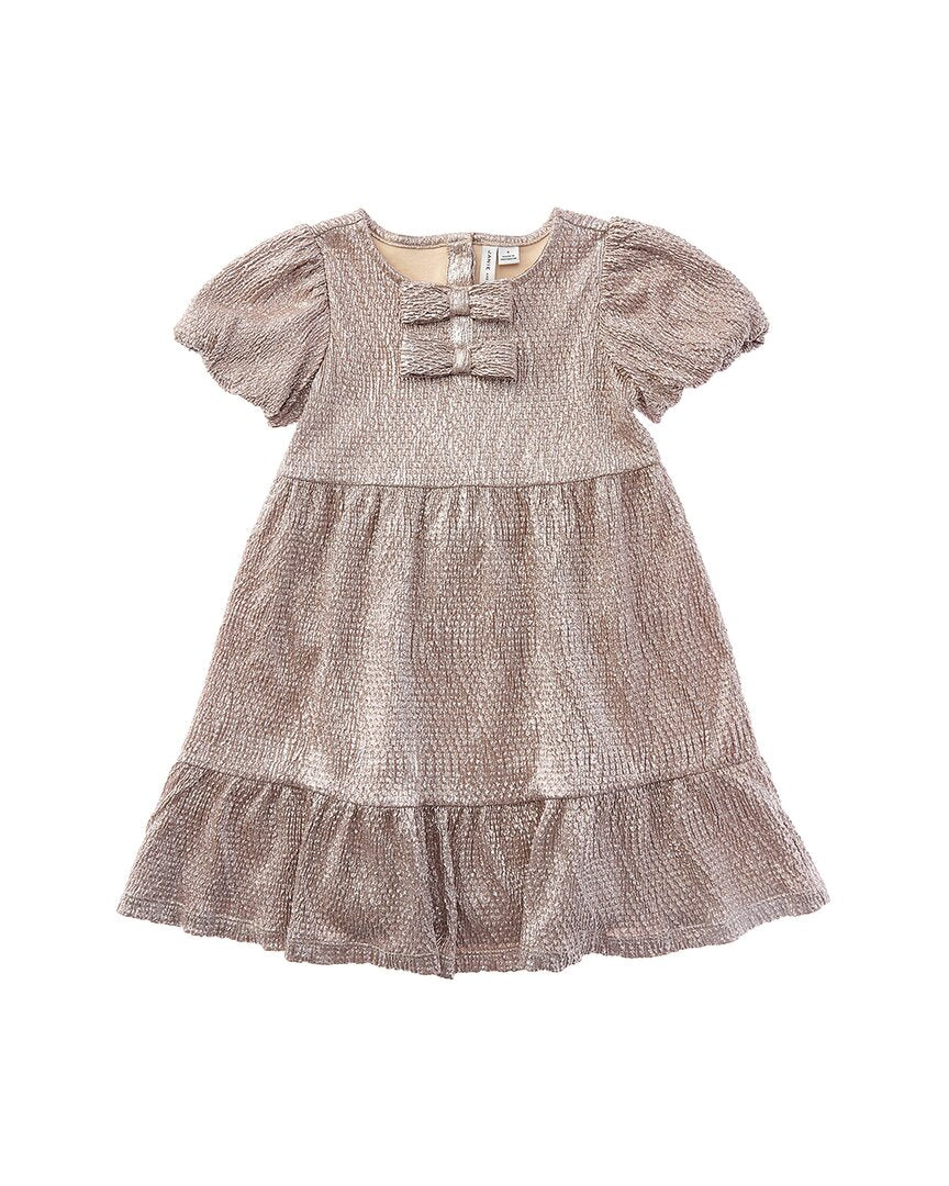 Janie and Jack Janie And Jack Metallic Bow Dress