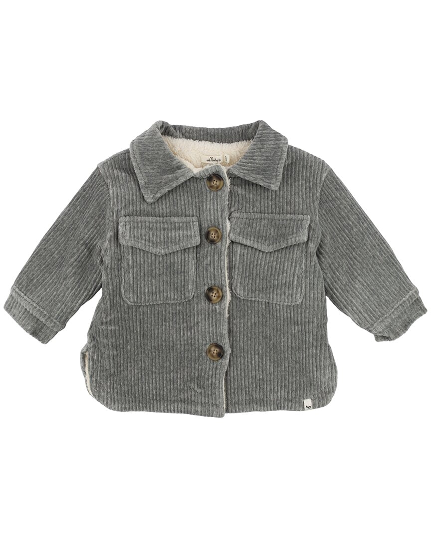 oh baby! Oh Baby! Corduroy With Snowdrift Shacket