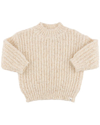 oh baby! Oh Baby! Fleck Grandpa Knitted Pullover