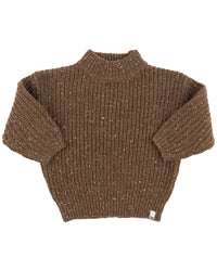oh baby! Oh Baby! Speckle Knit Grandpa Knitted Pullover