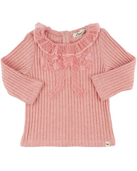 oh baby! Oh Baby! Ruffle Bow Mesh Emily Tee