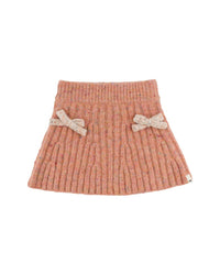 oh baby! Oh Baby! Bows Speckled Knitted Flare Skirt