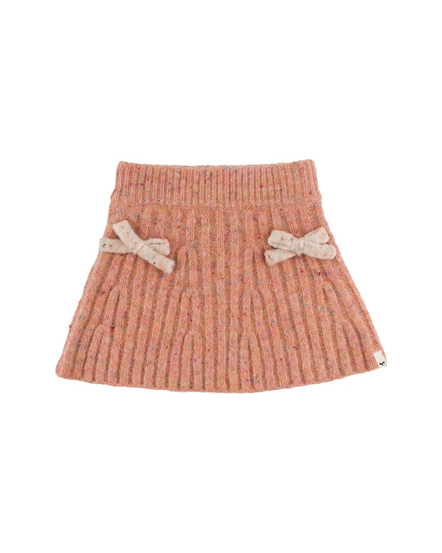oh baby! Oh Baby! Bows Speckled Knitted Flare Skirt