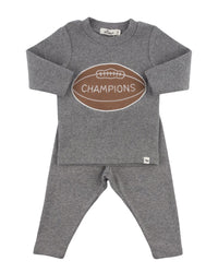 oh baby! Oh Baby! Football Patch 2Pc Set