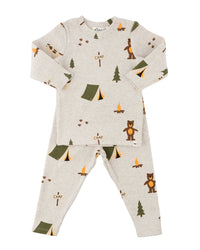 oh baby! Oh Baby! Camping Print 2Pc Set