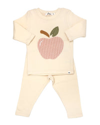 oh baby! Oh Baby! Ribbed Apple Pink 2Pc Set